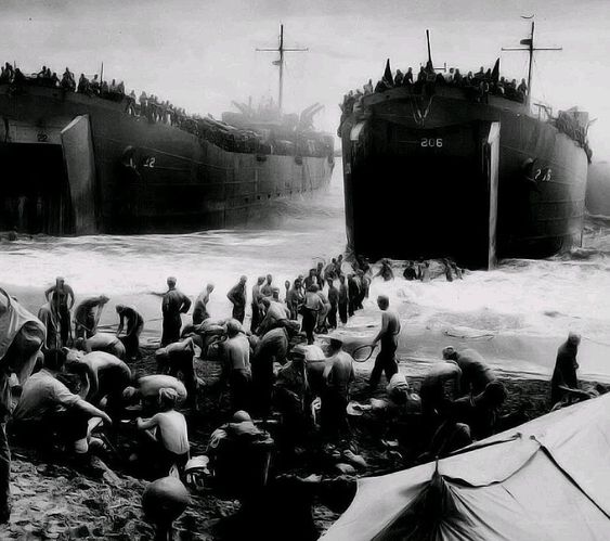 Plavby loďou počas najväčšej vojny v dejinách